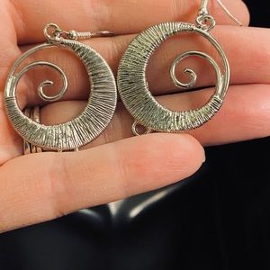 Silver Tone Earrings